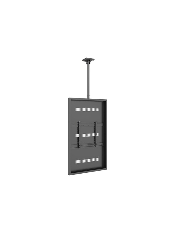 Multibrackets M Pro Series - mounting kit - low profile - for LCD display - medium - black - Maks 80 kg - Maks størrelse 65"