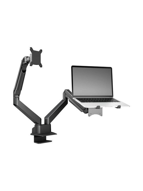 Multibrackets M VESA Gas Lift Arm Dual Arm w. Laptop Holder