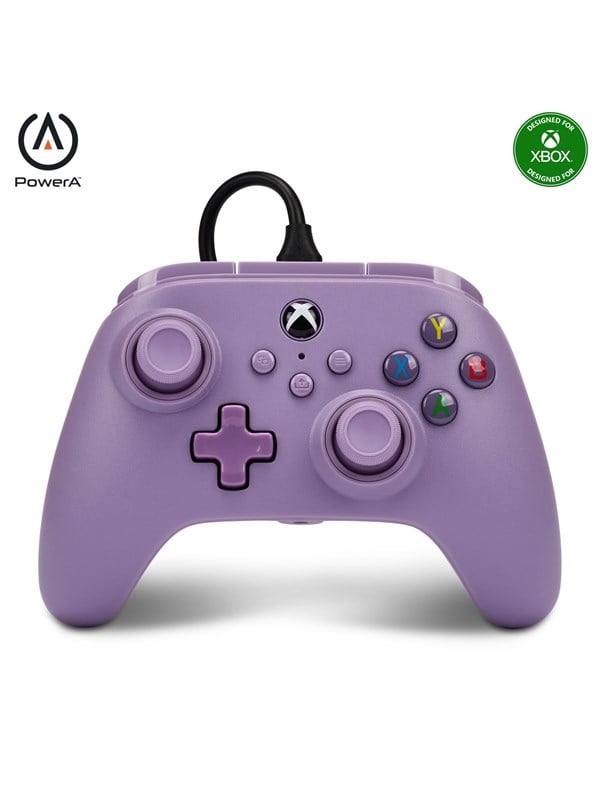 PowerA Nano Enhanced kablet controller til Xbox Series X|S - Lilac - Wired - Microsoft Xbox Series S