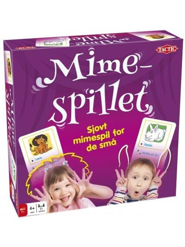 TACTIC Brætspil - Mime-Spillet