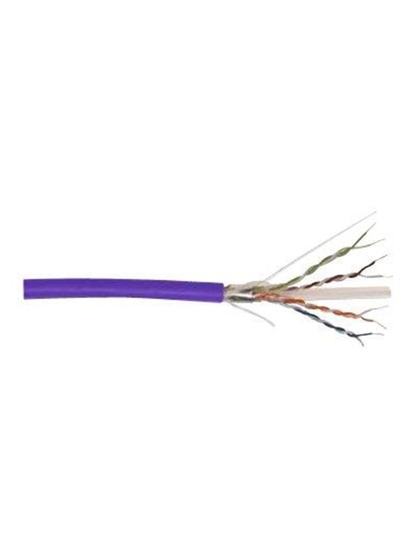 DIGITUS bulk cable - 305 m - purple - Lilla - 305m