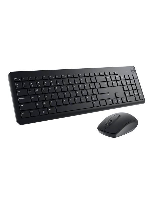 Dell Wireless Keyboard and Mouse KM3322W Sæt med mus og tastatur Pressestempel Trådløs US International