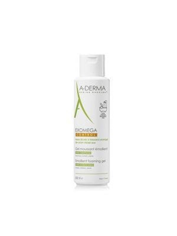 A-Derma Exomega Control Emollient Foaming Gel Anti-Scratching 500ml billede