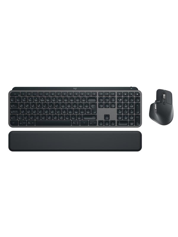 Logitech MX Keys Combo For Business Gen 2 (US) - Tastatur & Mus sæt - US International - Sort