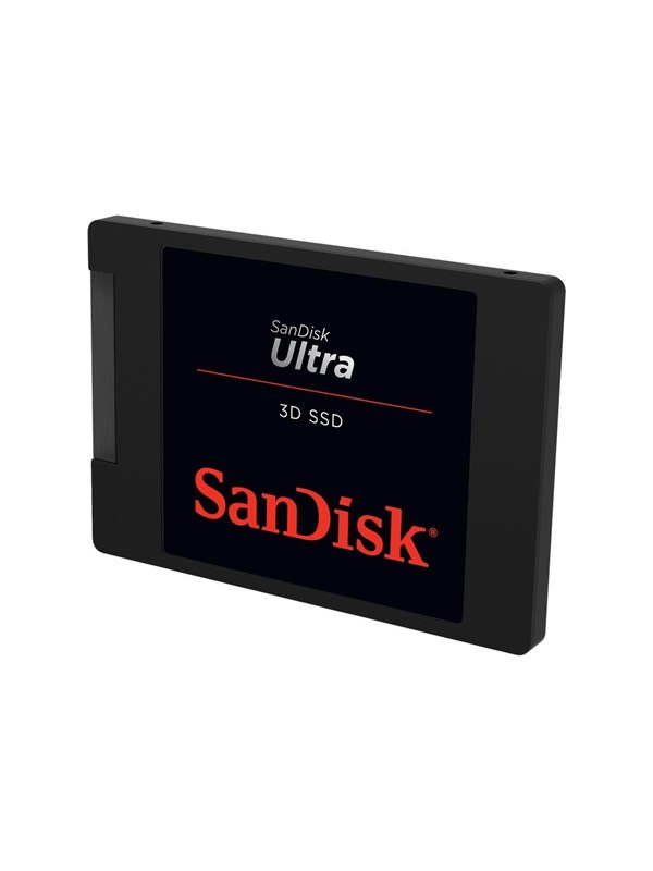 SANDISK Ultra 3D SSD - 500GB - SATA-600 - 2.5" billede