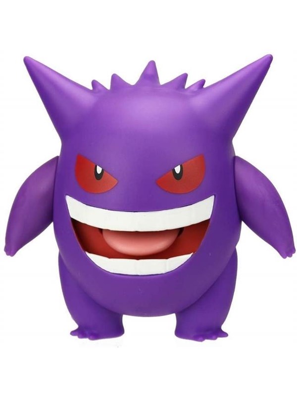 Jazwares Pokémon - 4.5"" Battle Feature Figure - Gengar