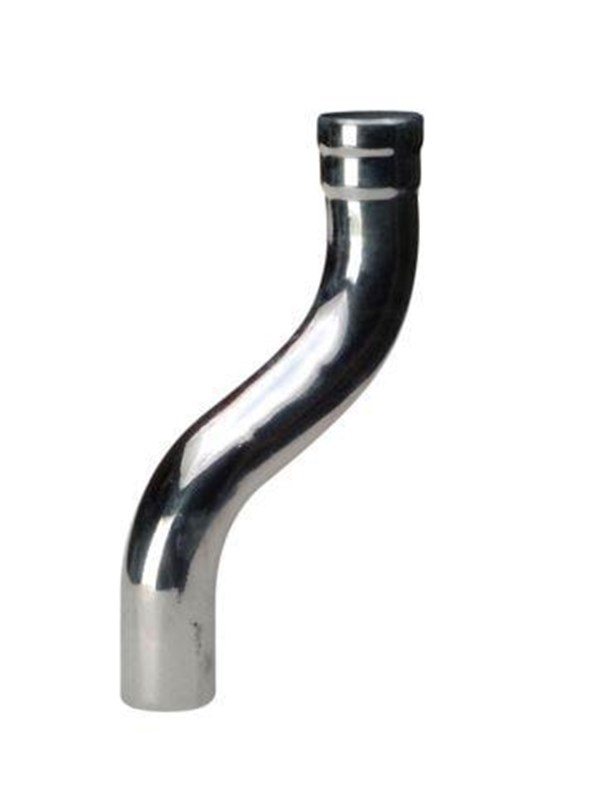 GM-X DN80 etagebøjning, 75 bue. Galvaniseret