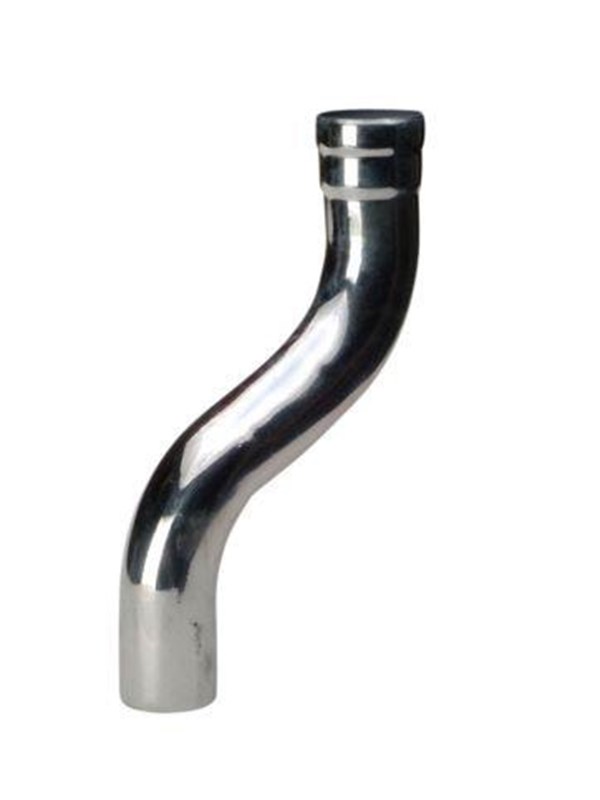 GM-X DN80 etagebøjning, 130 bue. Galvaniseret