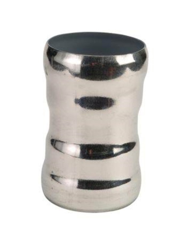 GM-X DN70 dobbeltmuffe. Galvaniseret
