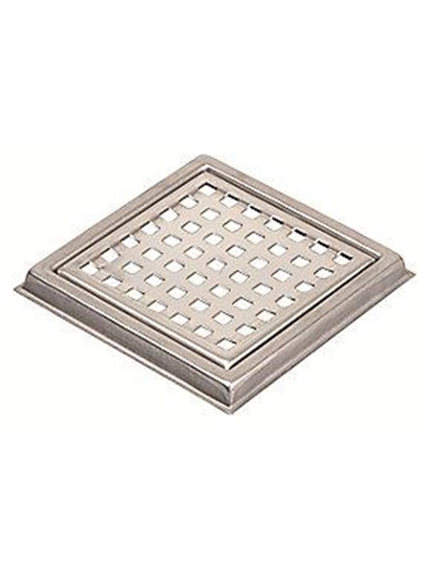 Blücher ramme og rist til miniafløb 106x106 mm. Rustfrit stål