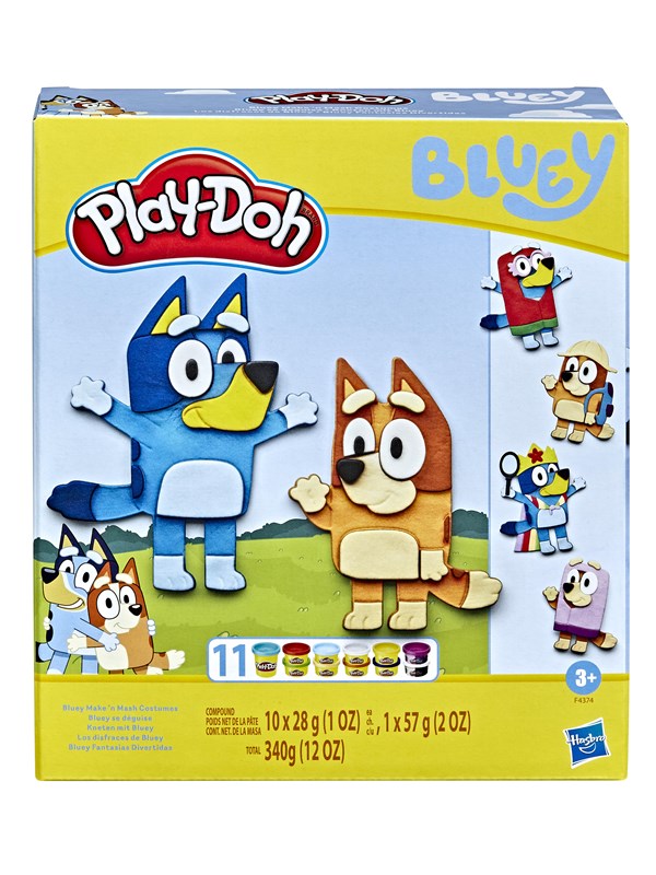 Play-Doh Bluey Make N Mash Costumes