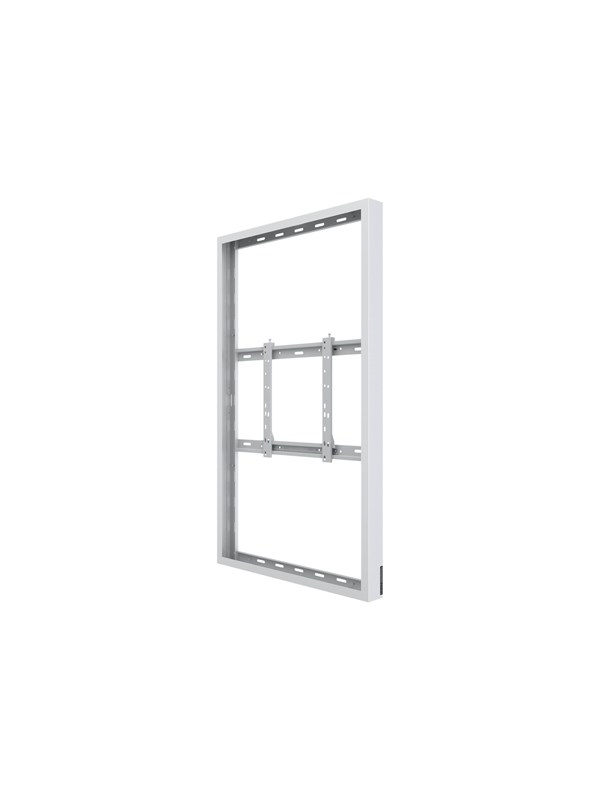 Multibrackets M Pro Series - Medium - enclosure - for digital signage LCD panel - white - Maks - Maks størrelse 55"