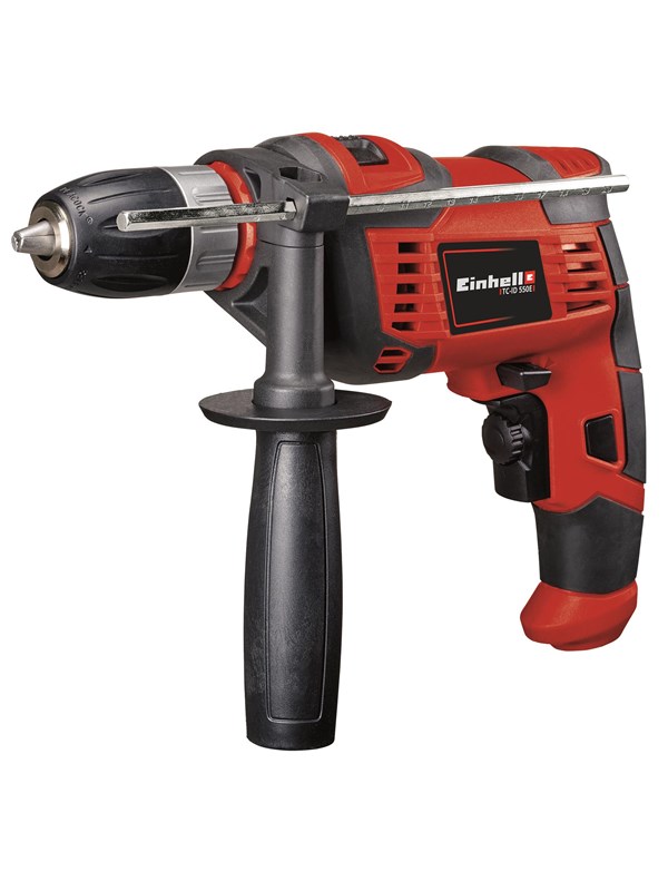 Einhell TC-ID 550 E, Pistolgreb boremaskine, 1,3 cm, 2800 rpm, 2,5 cm, 1,3 cm, 1,5 mm