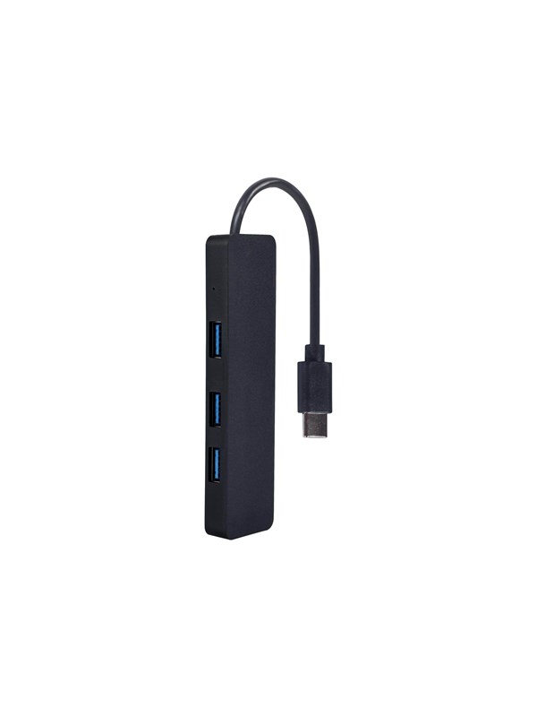 Gembird UHB-CM-U3P4-01 - hub - 4 ports USB hub - USB 3.2 - 4 ports - Sort