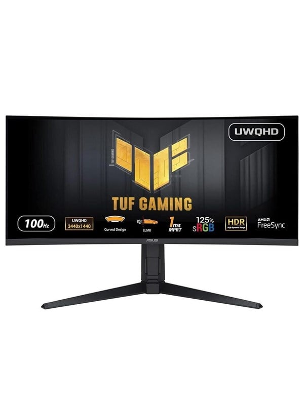 34" ASUS TUF Gaming VG34VQEL1A - 3440x1440 (UWQHD) - 100Hz - VA billede