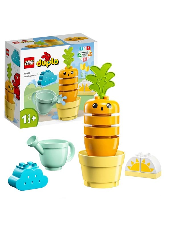 LEGO DUPLO - Gulerod med vokseværk - 10981 - 11 dele