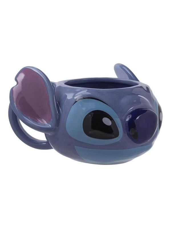 Paladone Stitch krus - formet keramikkrus, blå 0,45 l