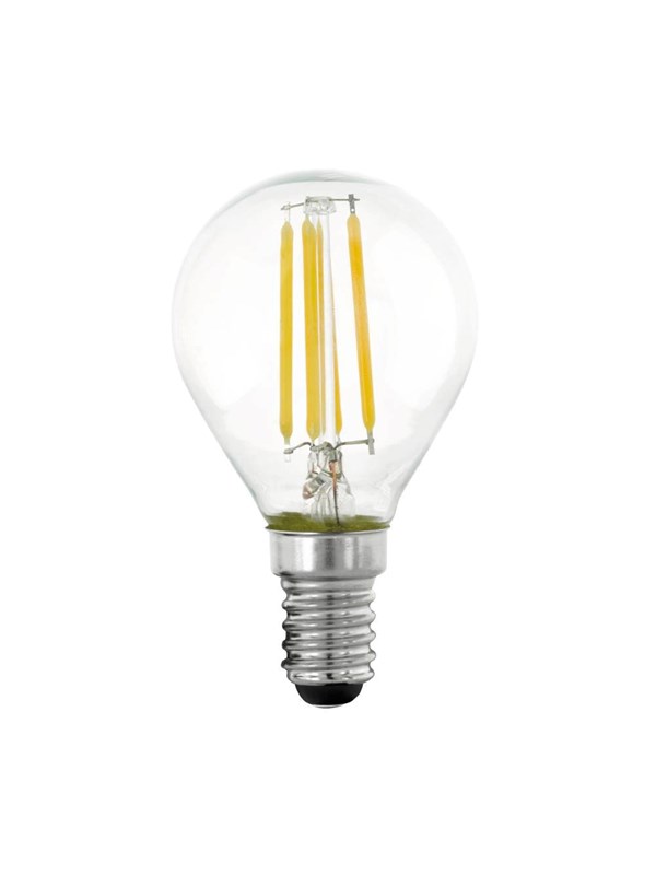 EGLO LED pære P45 Krone 4,5W/827 470 lumen klar 3-trin dæmpbar E14