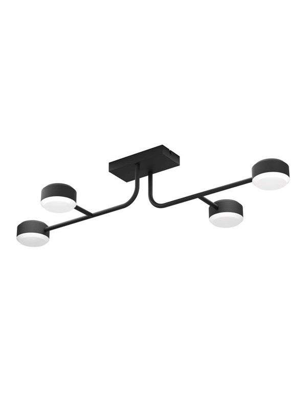 EGLO Clavellina Loft 4X800Lm Dæmpb. 890X465 3000K Sort