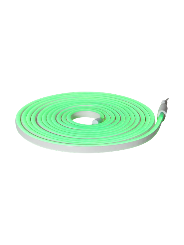 EGLO FLATNEONLED udendørs lysbånd, grøn, 5 meter