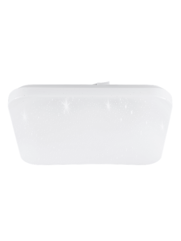 EGLO FRANIA-S PLAFOND 330X330 14,6W 1600LM 4000K IP44 HVID/KRYSTALLEFFEKT