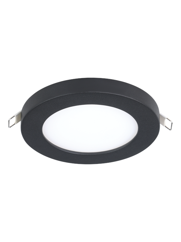 EGLO FUEVA FLEX indbygningsspot Ø117 mm, 4000K, sort
