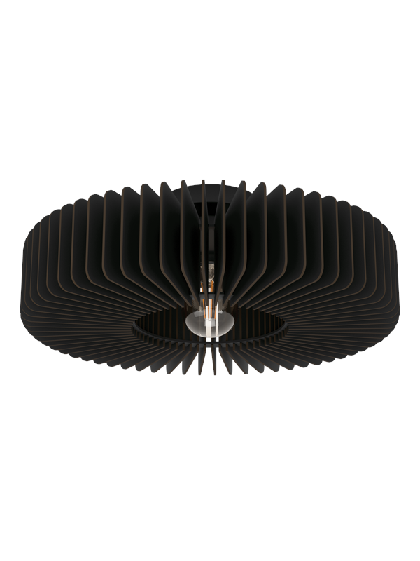 EGLO Palombaia Loft E27 Sort