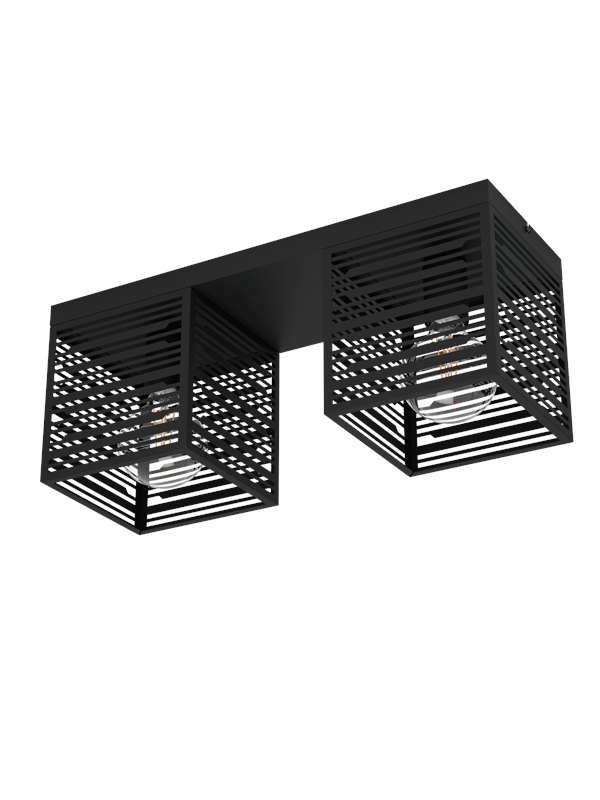EGLO PIEDRITAS loftlampe 515x180 mm, sort