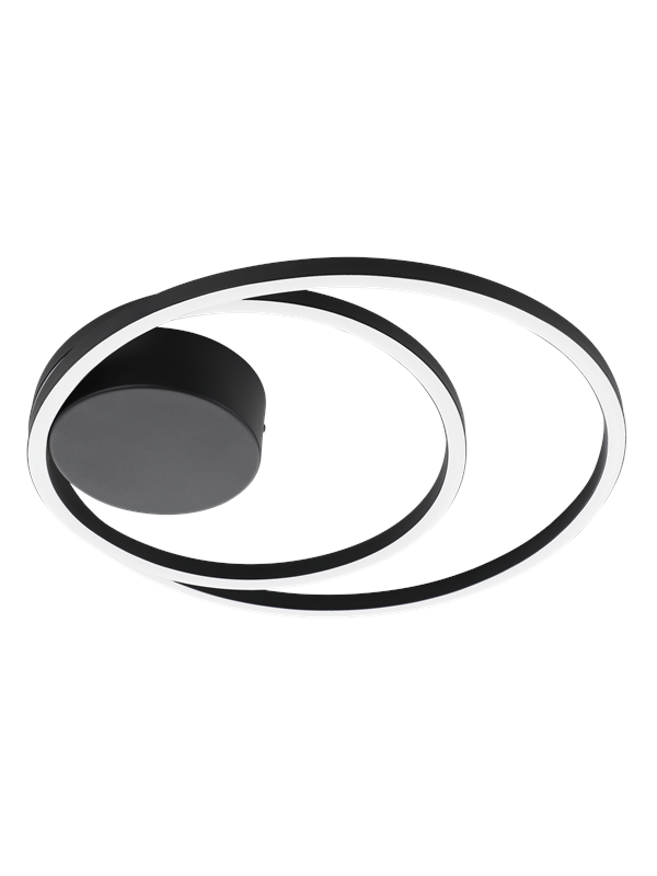 EGLO RUOTALE loftlampe, 3000K, sort