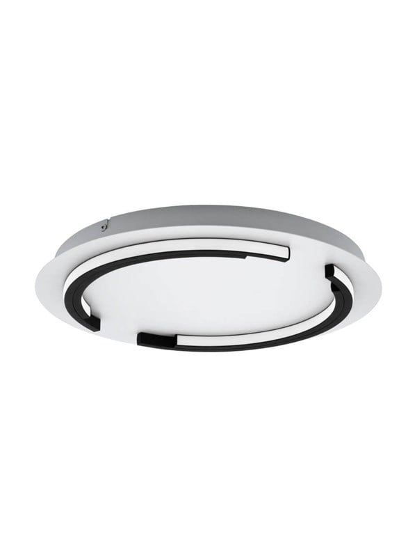 EGLO Zampote Loft Ø420 3400Lm Hvid/Sort