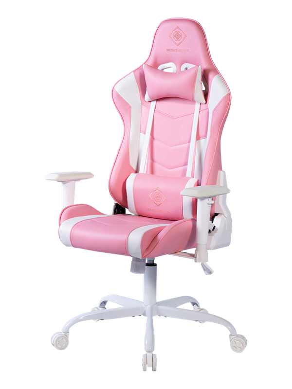 DELTACO GAMING - Stol - ergonomisk - rektangulær - høj ryg - armstøtter - T-formet