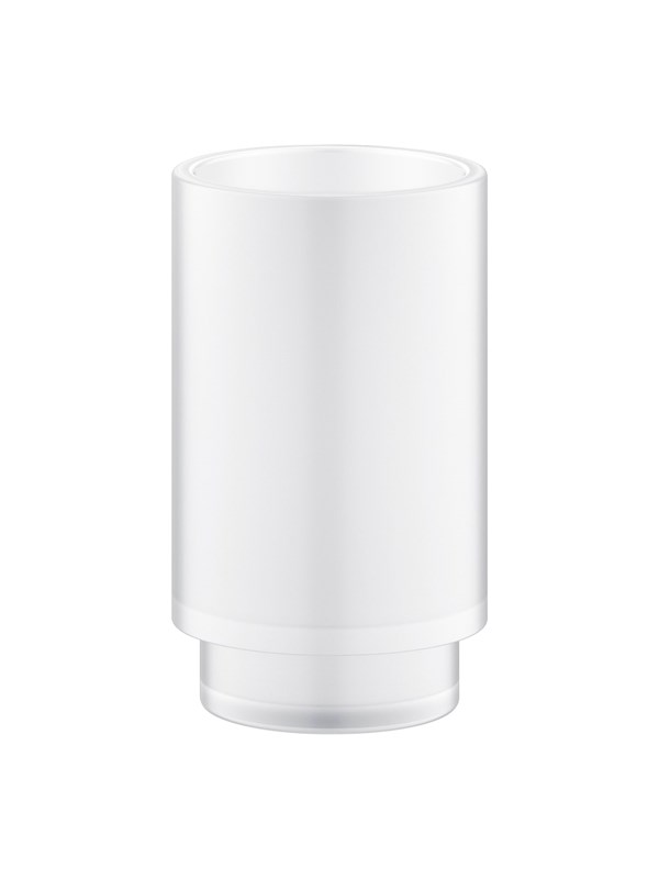 GROHE Selection glas Ø56mm, 95mm til holder. Hvid