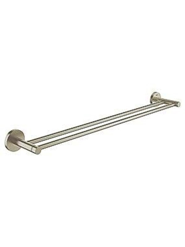 Grohe Essentials Dobbelt håndklædestang 600 mm. Bø
