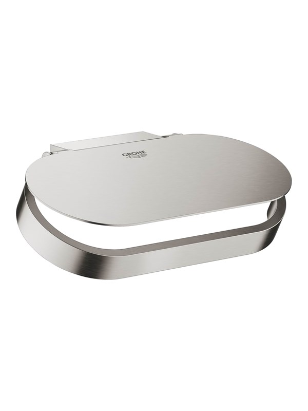 GROHE Selection toiletpapirholder med låg, 152mm. Supersteel