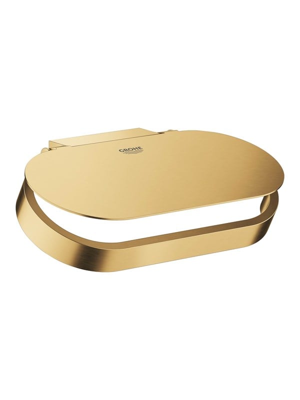 GROHE Selection toiletpapirholder med låg, 152mm. Børstet cool sunrise