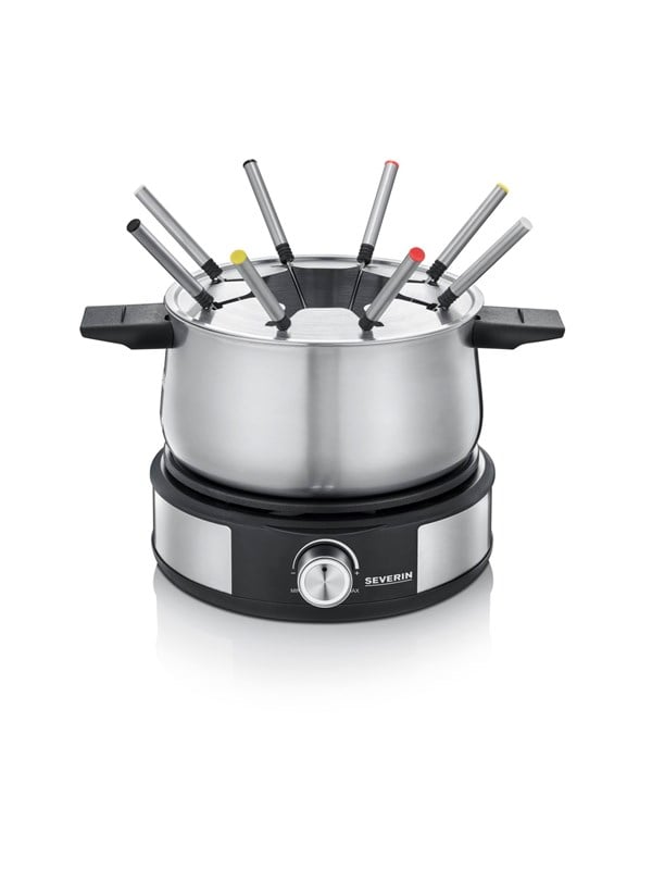 SEVERIN FO 2471 - fondue pot/crepe maker - black
