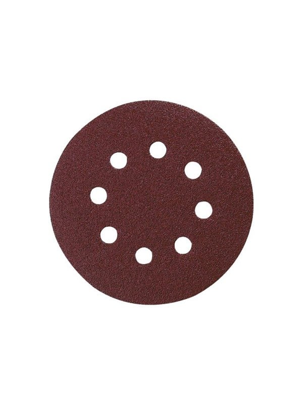 Makita - Sandpapirsark - for træ, metal, stå - 50 stykker - 125 mm - rund - kornstørrelse: P120 - 125 mm
