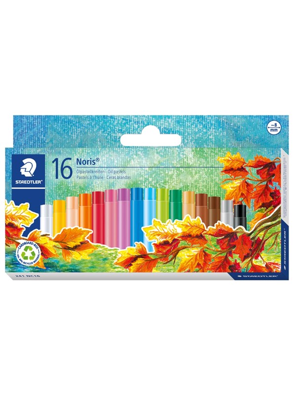 Staedtler Oliepastelfarve 8mm 16 ass.