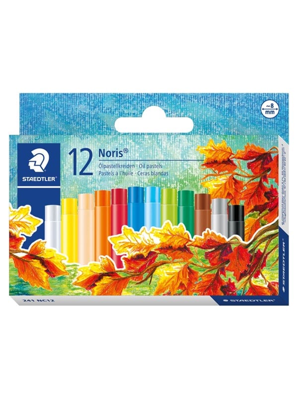 Staedtler Oliepastelfarve 8mm 12 ass.