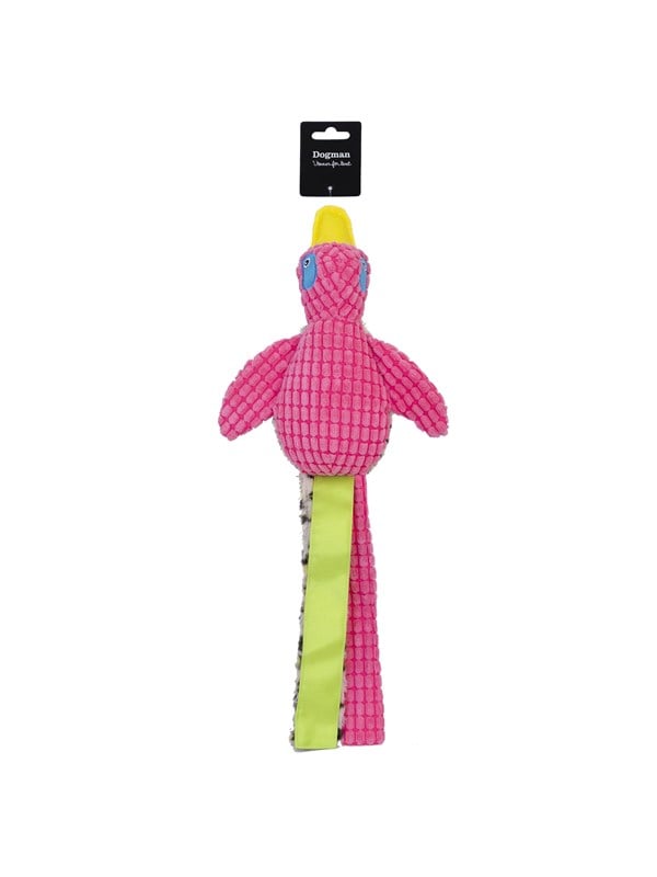 Dogman Legetøj Quack Rosa 55cm