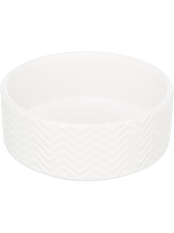 Trixie Ceramic Bowl dog 0.4 l/ø 13 cm white