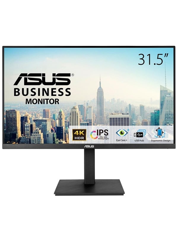 Skærm 31,5" ASUS VA32UQSB 4K Ultra HD IPS - sort