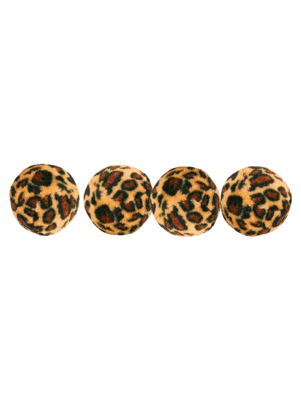 Trixie Set of Toy Balls with Leopard Print ø 4 cm