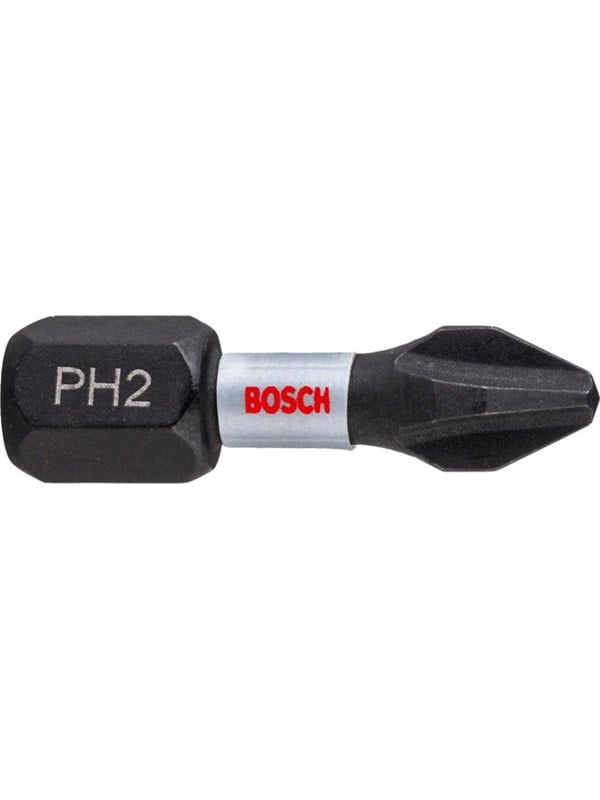 Bosch IMPACT CONTROL SCREWDRIVER BIT SET PHILLIPS 2 PCS FOR DRIVERS