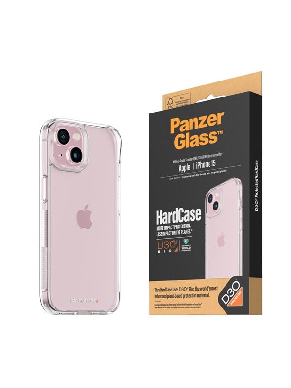 PanzerGlass HardCase with D3O iPhone 15 billede