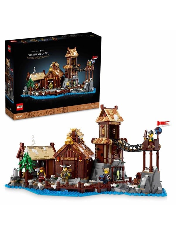LEGO byggesæt - LEGO Ideas Vikingelandsby 21343 (18+)