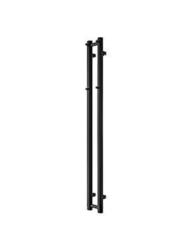 TVS Kiro 2 håndklædetørrer, kombi, 13,5x140 cm, sort
