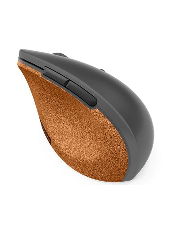Lenovo Go Wireless Vertical Mouse - Mus - Blue optical - 6 knapper - Brun