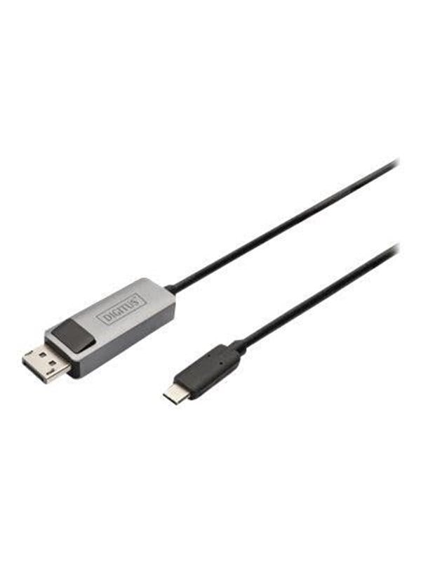 DIGITUS USB Type C to DisplayPort Cable - 2m