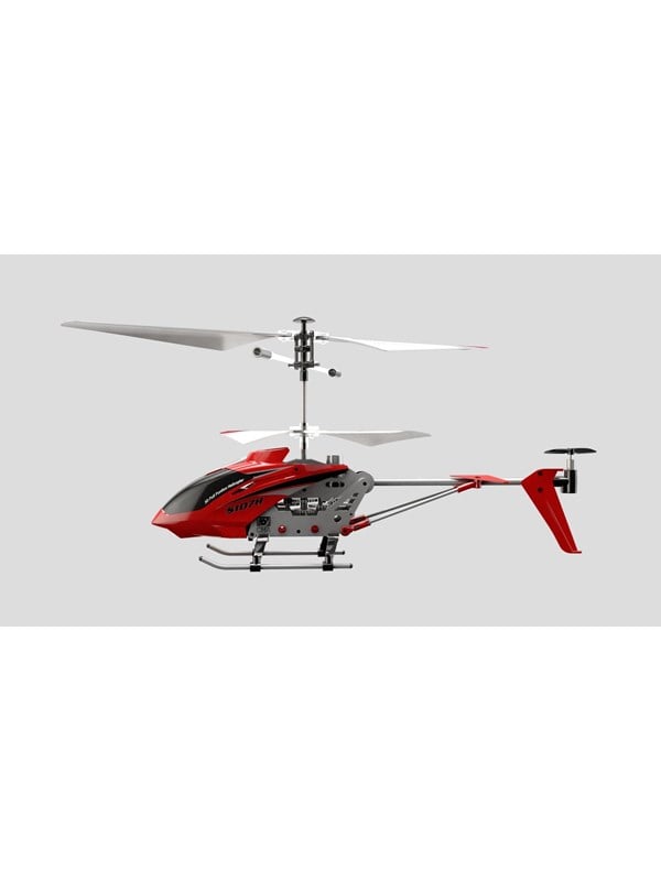 Syma R/C S107H-helikopter 2,4 GHz 23 cm rød - (50402)